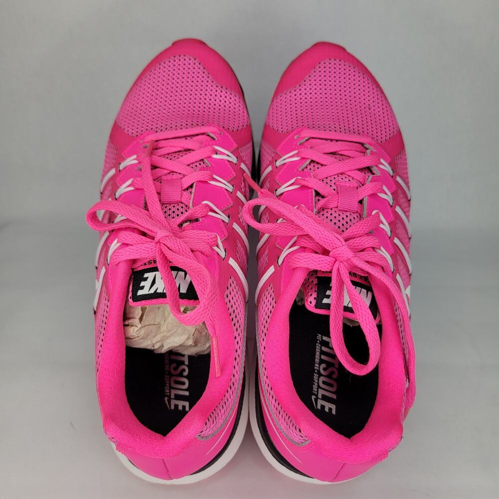 SOLD / NEW Nike Air Max Dynasty Running Shoes Pink Blast White Black Size 9 - Picture 7 of 11